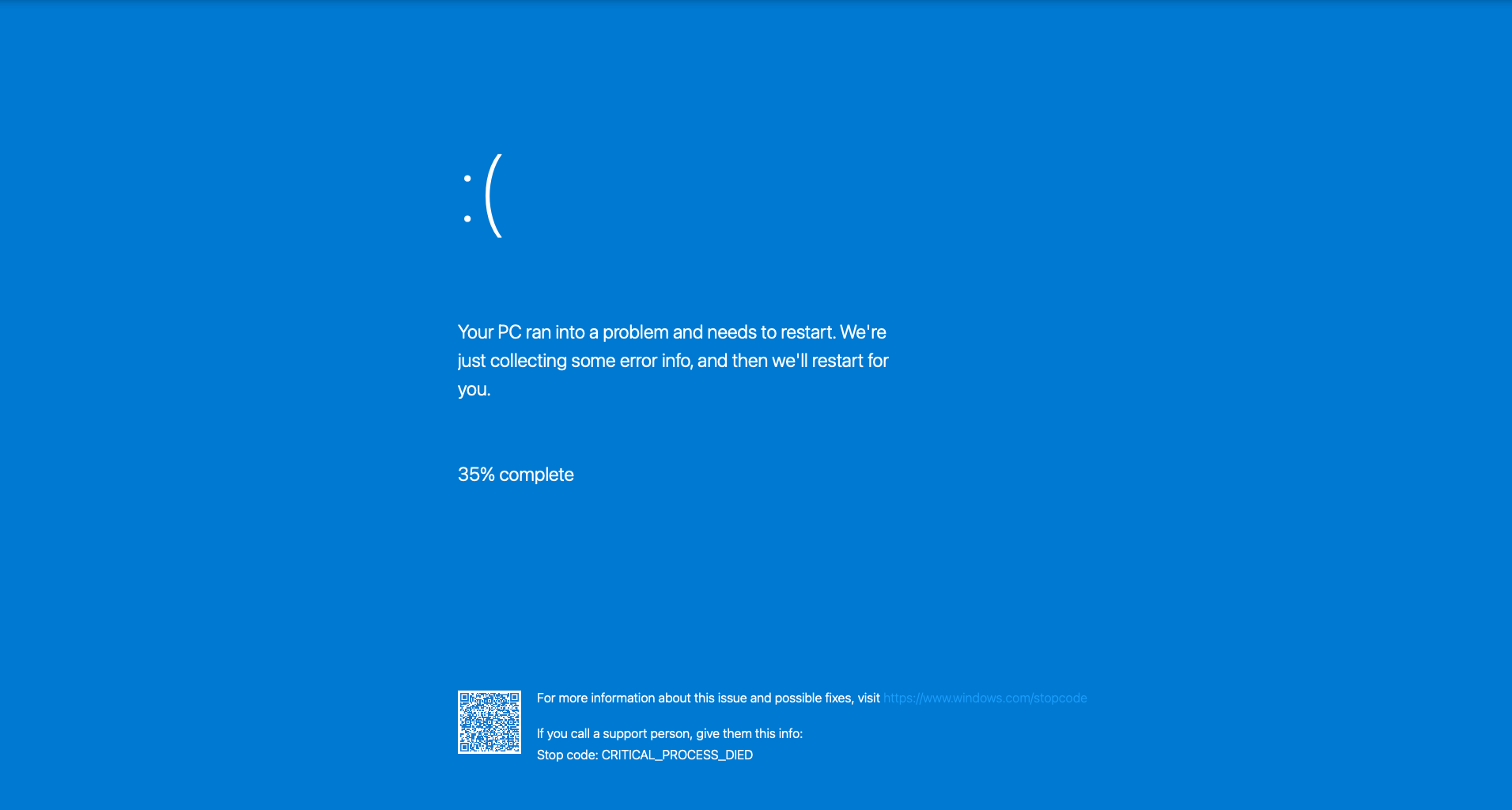 WinBSOD screenshot 1