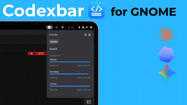 CodexBar for GNOME